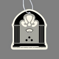 Paper Air Freshener Tag - Radio